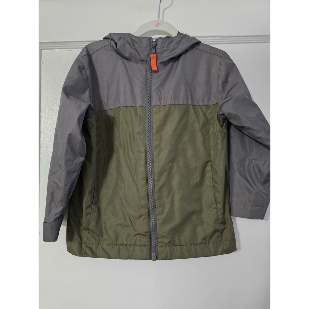 Eddie Bauer Jacket Boys XXS (4) Green Lightweight
